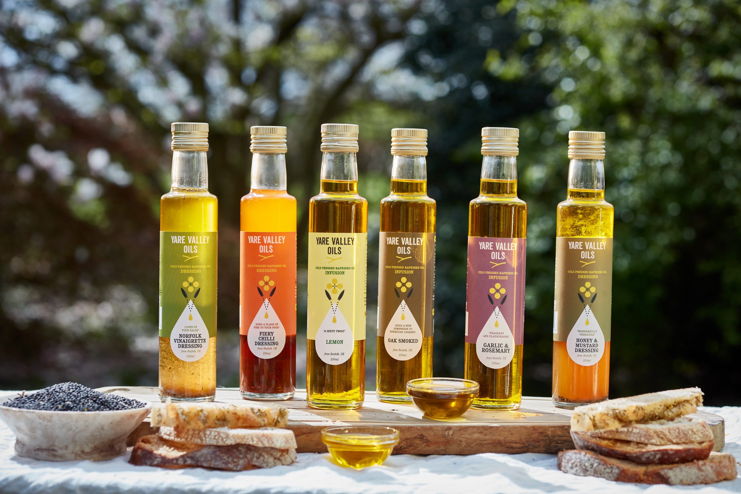 Rapeseed oil infusions