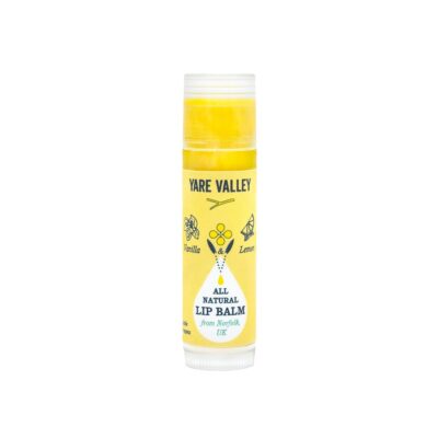 Natural Vanilla & Lemon Lip Balm Stick